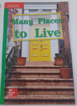 many places to live   mcgraw hill GR P benchmark 38 Lexile 790 prek-12 (108-15) - $5.94