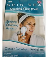 Spin Spa ~ Cleansing Facial Brush ~ 2 Cleansing Attachments ~ As Seen on TV - $427.24 MXN