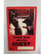 SOUTHSIDE JOHNNY &amp; THE JUKES - ORIGINAL TOUR LAMINATE BACKSTAGE PASS *LA... - £15.84 GBP