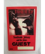 SOUTHSIDE JOHNNY &amp; THE JUKES - ORIGINAL TOUR LAMINATE BACKSTAGE PASS *LA... - $20.00