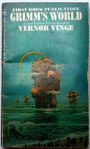 Vernor Vinge 1st novel lvntg 1969 pbo GRIMM&#39;S WORLD stone age cultural evolution - £9.07 GBP