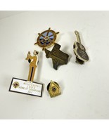 Vintage Lions Club Pins Mississippi Alaska 1980s - $198.08 MXN