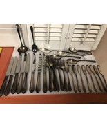 Antique Holmes and Edwards Silver Plate Flatware Lovely Lady 42 pcs vtg ... - $1,884.91 MXN