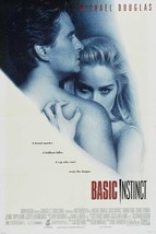 1992 Basic Instinct Movie Poster 11X17 Michael Douglas Sharon Stone Tramell  - £9.11 GBP