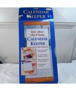 NEW CALENDAR KEEPER Walnut Creek Stationary wall clip hang golden maple ... - $567.85 MXN