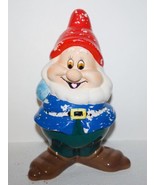 Walt Disney Snow White and the Seven Dwarfs Happy 7&quot; Ceramic Figurine - £3.98 GBP