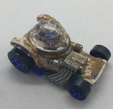 Hot Wheels STAR WARS R2-D2 1:64  Diecast Metal Car Mattel 2014 Loose Mud... - $5.89