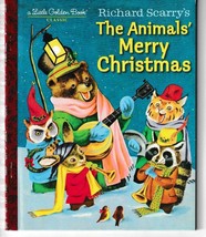 Richard Scarry&#39;s The Animals&#39; Merry Christmas Little Golden Book - £4.57 GBP