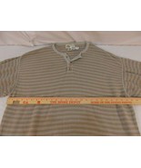 Mens Eddie Bauer Big / Tall Tan White Mixed X-Large Pullover 3 Button Sw... - $16.25 CAD