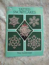 Tatted Snowflakes by Vida Sunderman Tatting Patterns Book Christmas Orna... - $9.49