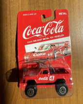 Coca-Cola Coke Red Truck 4 x 4 Team Turbo Diecast Car Hartoy Vintage 1988 - $15.00