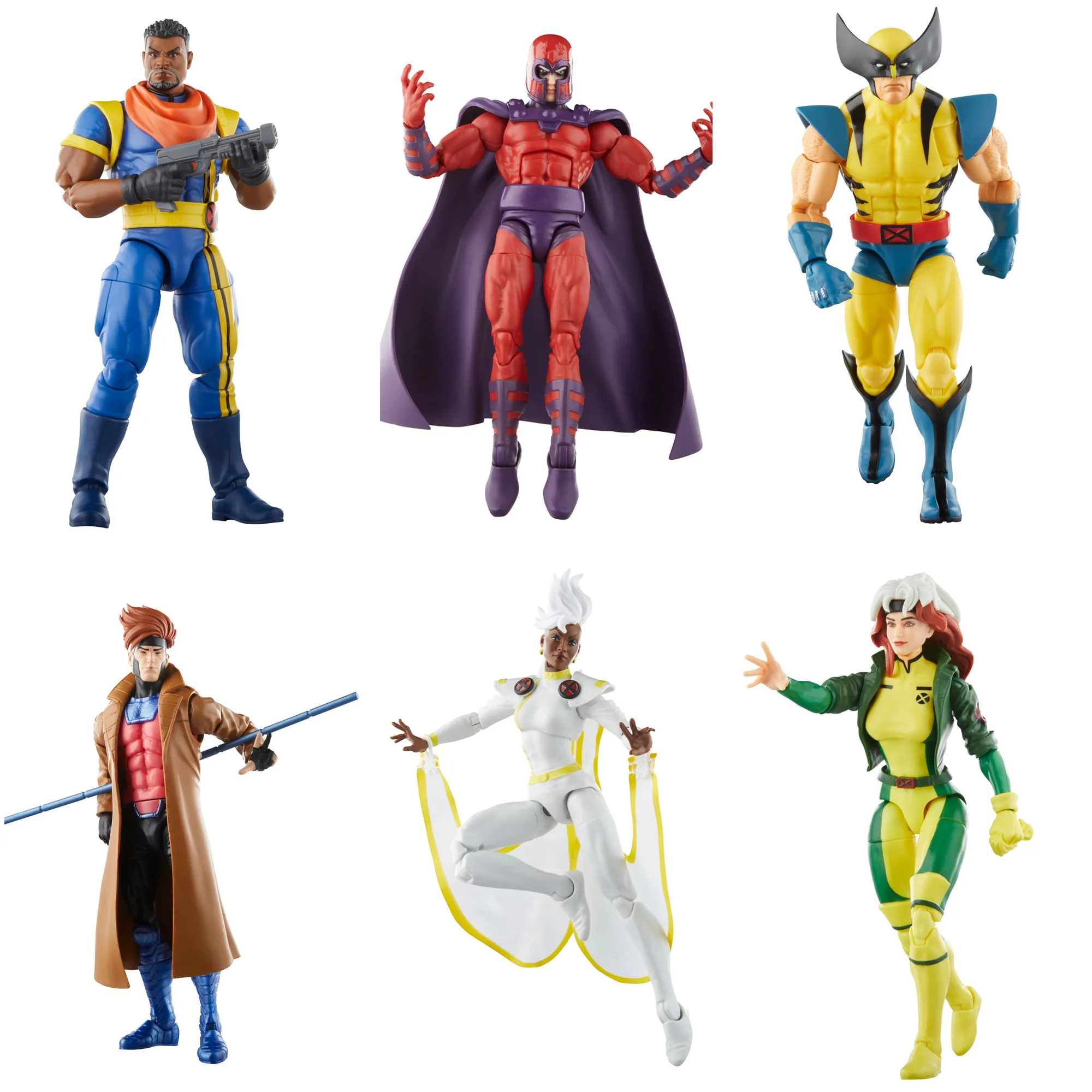Marvel Legends Retro X-Men 97 Bishop Magneto Rogue Gambit Wolverine Stor... - £37.45 GBP+
