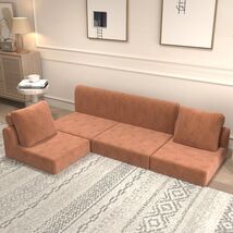 Convertible Folding Sofa Bed Sleeper Chair Memory Foam Futon - $286.99