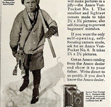 1916 Ansco Cameras Speedex Film Advertisement Photography Binghampton NY... - $385.41 MXN