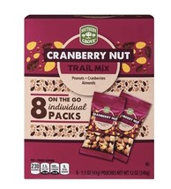 SOUTHERN GROVE Peanut Cranberry Almond Trail Mix, 8 count - $148.64 MXN