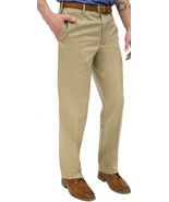 IZOD Men&#39;s Big &amp; Tall 54x32 American Chino Flat Front Classic Pants NWT $75 - €29,46 EUR