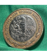 1998 MEXICO $10 PESOS Bi-Metal Mexican Bon Diez Pesos Beautiful - £28.43 GBP