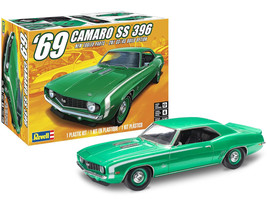 Level 4 Model Kit 1969 Chevrolet Camaro 396 2-in-1 Kit 1/25 Scale Model by Revel - £38.15 GBP