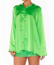 Show Me Your Mumu smith button down in Bright Green - £68.73 GBP