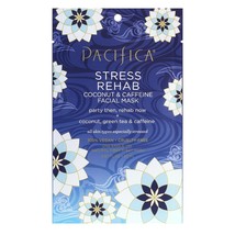 Pacifica Stress Rehab &amp; Caffeine Facial Mask, White Coconut - £11.18 GBP