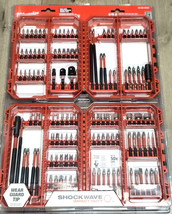 MILWAUKEE 48-32-4034 124pc Shockwave Impact driver Bit Set Designed for Packout - £117.94 GBP