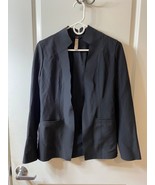 Athleta Women&#39;s 2 Avenue Blazer Black Stretch Travel Work Jacket - $1,030.46 MXN