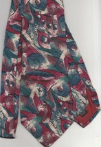 Enrico Coveri Tie ~ Paisley Design ~ 100% Silk ~ Made in Italy - $8.24