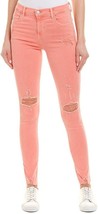 J BRAND Women Jeans Maria Skinny Grapefruit Exposure Pink Size 26W JB001473 - $78.79