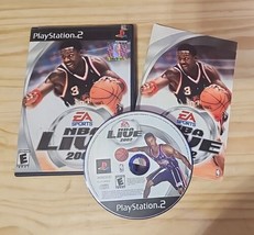 NBA Live 2002 Sony PlayStation 2 PS2 Complete in Box w/ Manual CIB - £5.43 GBP