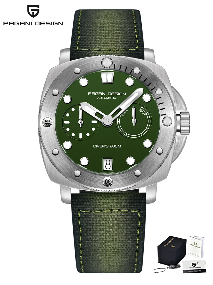 PAGANI DESIGN Men  Business 2023 NEW Automatic Mechanical Wristwatch Sapphire St - £260.26 GBP