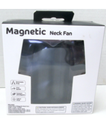 New 3 Speed Magnetic Hanging Neck Fan in Black - $230.01 MXN