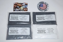 Rock Polishing Tumbling Grit For 6 lbs Tumblers Made In The U.S.A. - $25.64
