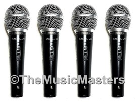 4X Professional Dynamic Handheld DJ Karaoke MICROPHONE w/Case XLR to 1/4... - $78.37