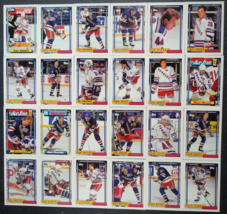 1992-93 Topps New York Rangers Team Set of 24 Hockey Cards - £6.26 GBP