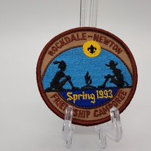 Vintage 1993 BSA Rockdale-Newton Friendship Spring Camporee 3&quot; Diameter ... - £10.19 GBP