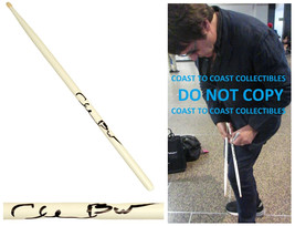 Clem Burke Blondie drummer signed Drumstick COA exact proof autographed. - £155.74 GBP