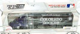 Vintage Logo Colorado Rockies MLB Baseball - 1:80 Diecast Truck Toy Vehi... - £6.29 GBP
