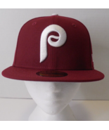 Philadelphia Phillies Cooperstown 59FIFTY Men&#39;s Baseball Hat Cap Fitted ... - £27.96 GBP