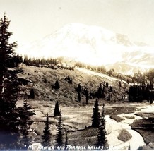 RPPC Mount Rainier Paradise Valley #2 Ellis 1920s Washington Pacific NW ... - $29.99