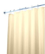 Deluxe Quality Shower Curtain Liner Beige 70&quot;W x 72&quot;L Mildew Resistant U... - £6.91 GBP