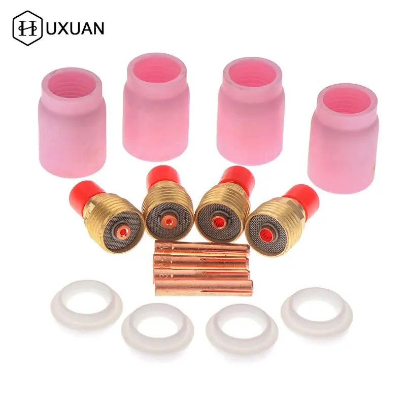 4Pcs TIG Gas Lens Kit 1.0/1.6/2.4/3.2mm FIT TIG Welding Torch PTA DB SR ... - $105.50