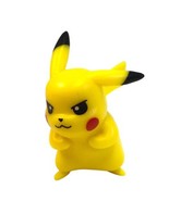 Pikachu Angry Pokemon WCT Figure Yellow 2019 Wicked Cool Toys WCT - $13.90