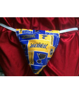 New Sexy Mens ST LOUIS BLUES NHL Hockey Gstring Thong Male Lingerie Unde... - $377.73 MXN