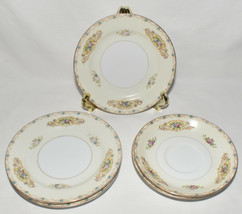 Antique Imperial China Porcelain Plates 2 Bread Plates 2 Saucers Made in... - £15.94 GBP