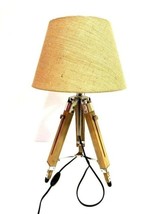 Floor lamp with height adjustable tripod stand - £79.75 GBP
