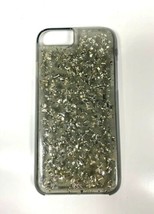 iPhone 6, 6S Protective Case Glitter Flowing Liquid Bling Sparkle - Gray - £6.29 GBP