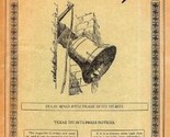 TEXAS TIT BITS The Texas Magazine Aug 1, 1907 Original Material &amp; Texas ... - £47.43 GBP