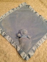 Gund Baby Boys Blue Teddy Bear Fleece Lovey Security Blanket Buddyluvs 58880 - $8.33