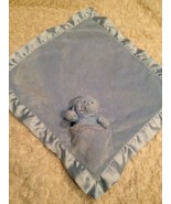 GUND BABY Boys Blue TEDDY BEAR Fleece Lovey Security Blanket BUDDYLUVS 5... - $8.33