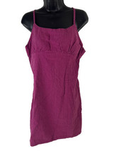 NEW Wild Fable Size XL Sun Dress Plum Purple Open Back Spaghetti Strap S... - £14.50 GBP